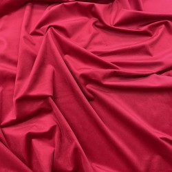 Hot Pink Velvet Fabric | Luxury Plain Velvets | Bright Pink Velvet |