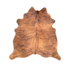 Large Brown Brindle Cowhide Rug| Brindle Cow Hide Rug| Brindle Cowskin