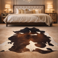 Large Brown & White Cow Hide Rug| Brown & White Cowhide | Cowhides |