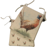 Cuscini per Sedie Reversibili a Forma di Fagiano | Set di 4, 6 o 8 Cuscini per Sedie