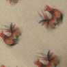 Small Rooster Reversible Tapered Seat Pads | Set of 2,4,6,8 Chair Pads
