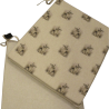 Cuscino per Sedia Reversibile con Coniglietti Piccoli | Set di 2,4,6,8 Cuscini per Sedie