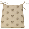 Cuscino per Sedia Reversibile a Forma di Pecora Piccola | Set di 2, 4, 6 o 8 Cuscini per Sedia