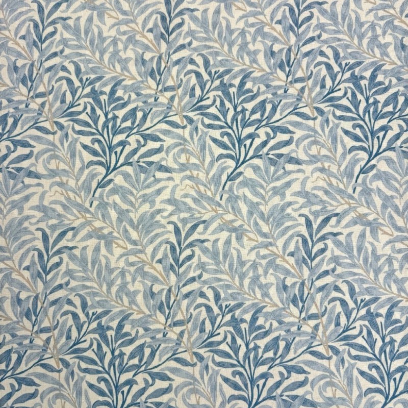 Tissu Willow Bough Azure | Tissu imprimé pour loisirs créatifs | Tissu William Morris
