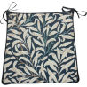 Cuscino per sedile affusolato Willow Bough Ebony Tapestry | Cuscini per sedili con motivo |