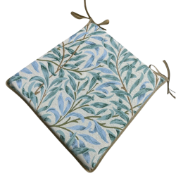 Cuscino per Sedia Affusolato Willow Bough Tapestry Seaspray | Cuscini per Sedia Verdi