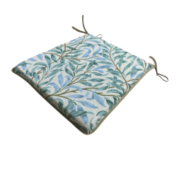 Taps toelopende zitkussen Willow Bough Tapestry Seaspray | Groene zitkussens