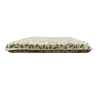 Tapered Sitzkissen Grüne Blätter | Grün gemusterte Tapered Sitzkissen |
