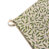 Coussin de siège conique à motifs de feuilles vertes | Coussins de siège coniques à motifs verts |