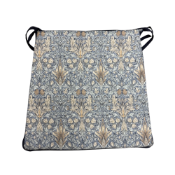 Cuscino per Sedia Affusolato Snakeshead Denim | Cuscini per Sedia Affusolati William Morris