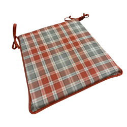 Highland Check Herfst Taps Toelopende Stoelkussens | Geruite Taps Toelopende Stoelkussens