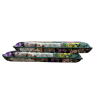 Velvet Rhapsody Konische Sitzpolster | Florale Samt Konische Stuhlkissen