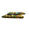 Velvet Midsummer Sitzkissen mit konischer Form | Florale Samt-Sitzkissen mit konischer Form