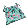 Velvet Tranquillity Cuscini per Sedie Affusolati | Cuscini per Sedie in Velluto Floreale |