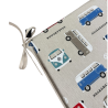 Klassische Camper-Sitzpolster, konisch | Camper-Sitzpolster, konisch mit Bändern