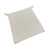 White Stripe Tapered Seat Pads| Gestreepte Taps Toelopende Stoelkussens Met Strikken |