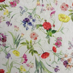 Tessuto Floreale Classico | Tessuto Fiorito | Tessuto Floreale Multicolore