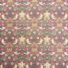 Tissu rouge Strawberry Thief | Tissu William Morris | Tissu rouge