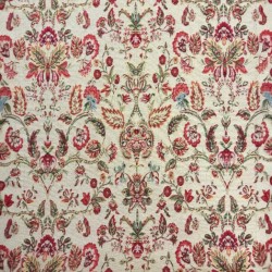 Tissu pour tapisserie Morris | Tissu pour loisirs créatifs | Tissu à motifs floraux multicolores