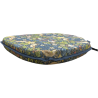 Strawberry Thief Navy Spindle Seat Pad | Floral Spindle Chair Pads |