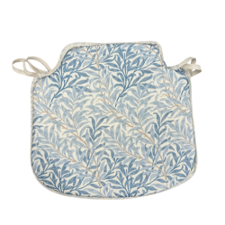 Spindle Seat Pad Willow Bough Azure | William Morris Spindle Seat Pads