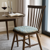 Cuscino per sedia Spindle Willow Bough Seaspray Tapestry | Cuscino per sedia blu verde