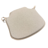 Plain Linen Spindle Seat Pads| Neutral Seat Pad | Plain Spindle Seat Pad