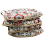 Coussin de siège à fuseaux William Original Tapestry | Coussin de chaise à fuseaux à motifs