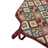 Aztec Tapestry Spindle Seat Pads | Bohemian Tapestry Spindle Chair Pads
