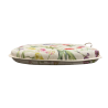 Coussins de chaise à fuseaux à motifs floraux classiques | Coussins de chaise à fuseaux fleuris et colorés