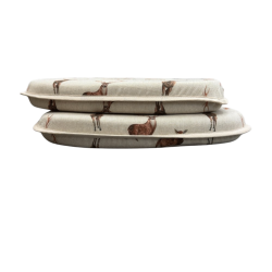 Stag & Deer Spindle Seat Pads| Non-slip Animal Print Spindle Seat Pads