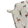 Coussins de siège à fuseaux motif cerf et biche | Coussins de siège à fuseaux antidérapants à imprimé animal