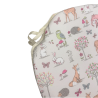 Woodlands Spindle Stoelkussens| Stoelkussens met Bosdierenprint voor Spindelstoelen