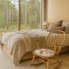 Natural Fruits Tapestry Spindle Seat Pads | Fruit Design Chair Pads |