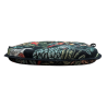 Black Rainforest Tapestry Spindle Seat Pad | Tapestry Spindle Chair Pad