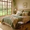 Cuscini per sedie a fuso in velluto stampato | Cuscini moderni per sedie a fuso in velluto