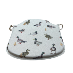 Mallardenten Spindelsitzpolster | Enten gemusterte Spindelstuhlpolster |