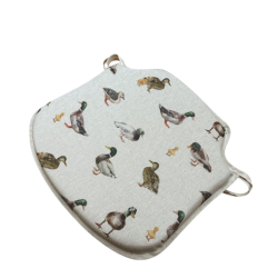 Mallard Ducks Spindle Seat Pads | Duck Patterned Spindle Chair Pads |