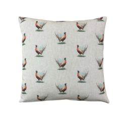 Small Pheasant Cushions | Country Cushions | Pheasant Print Pillows