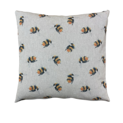 Coussins pour canapé à petits motifs d'abeilles | Coussins imprimés abeilles | Coussins bourdons