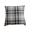Highland Check Denim Cushions | Blue Checked Cushions | Tartan Cushion