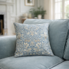 Snakeshead Denim Cushions | Patterned Scatter Cushions | Blue Cushions