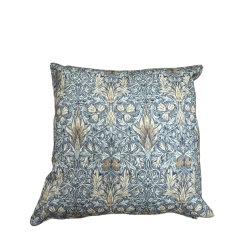 Snakeshead Denim Cushions | Patterned Scatter Cushions | Blue Cushions