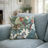 Coussins en tapisserie inspirés de la forêt tropicale naturelle | Coussins de canapé en tapisserie à motifs