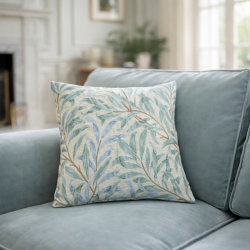 Willow Bough Seaspray Tapestry Kussens | Gedessineerde Tapestry Kussens