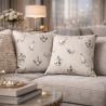 Housse de coussin Canard shabby chic | Coussins Canard shabby chic | Housses de coussin Canard