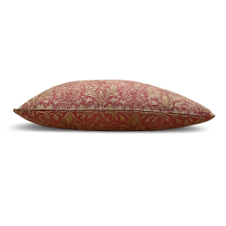 Snakeshead Crimson Cushions | Printed Sofa Cushions | Red Cushions |