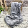 CLEARANCE! New Koala Faux Fur Bed Runner | Grey Fur Bed Runner