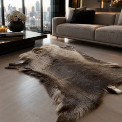 Grande Tappeto di Pelle di Renna Nordica | Grande Pelle di Renna Naturale