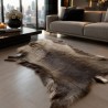 Tapis en peau de renne nordique grand format | Grande peau de renne naturelle